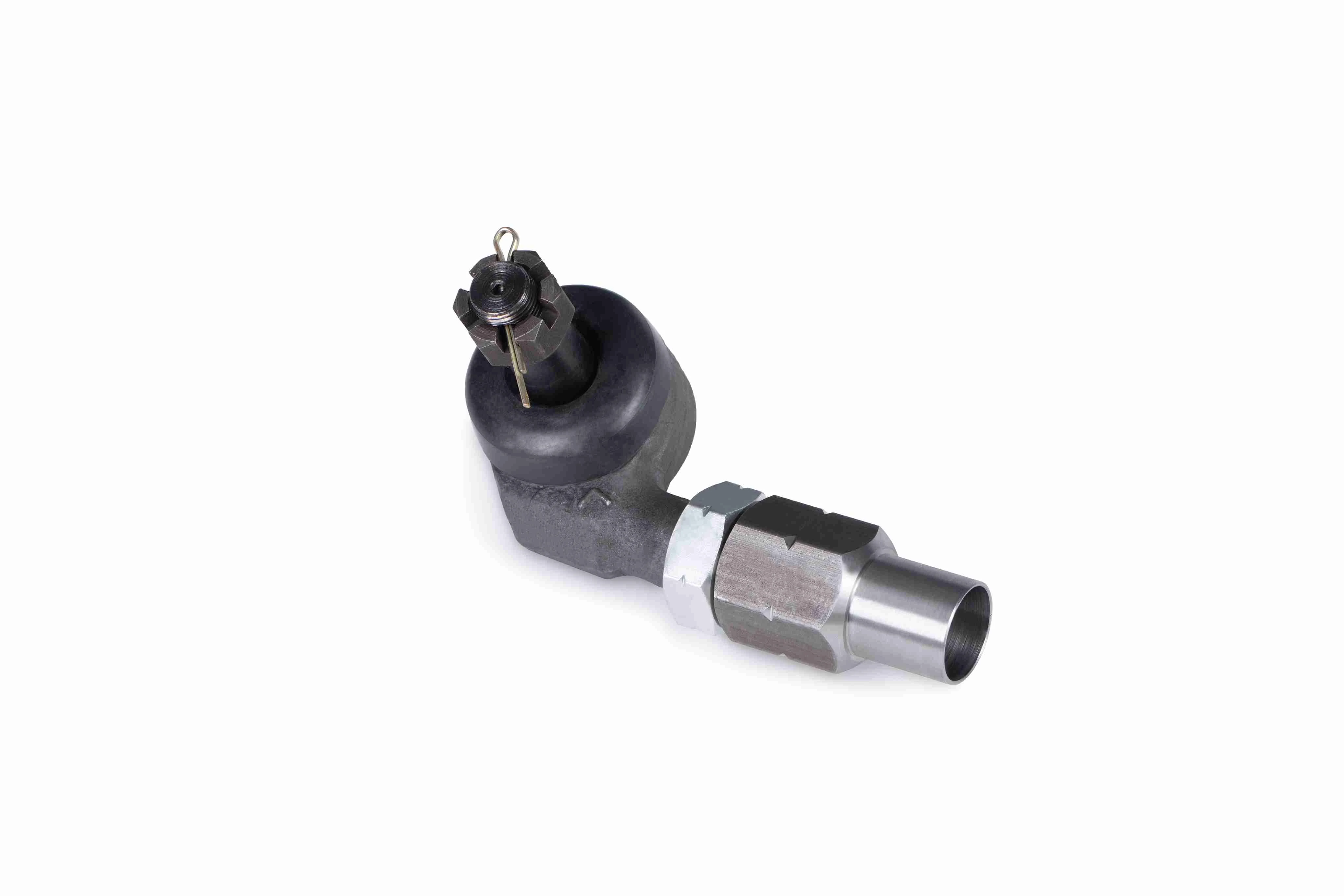 Offset Tie Rod End ES23434L Left Hand GM 1 Ton Steering End with Jam Nut and Tube Adapter for Crossover Steering