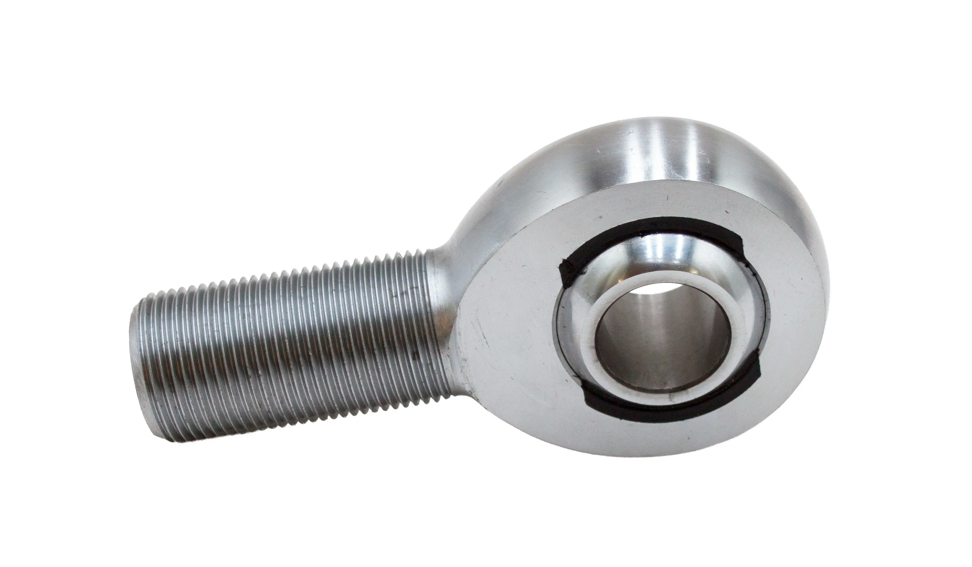 East West Off Road 1.25 x 1 inch left hand chromoly heim joint rod end with threaded shank