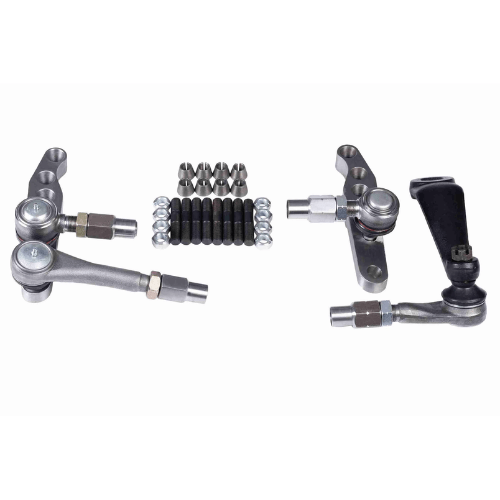 Dana 44 1-Ton high steer crossover steering kit with chromoly studs and billet steering arms for Jeep, Chevy, Ford, and GM off-road builds
