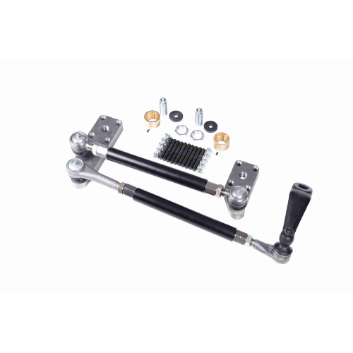 Dana 60 Kingpin Complete High Steer Crossover Steering Kit with Bronze Bushings, DOM Tubing, Billet Arms and Hardware – Made in USA
