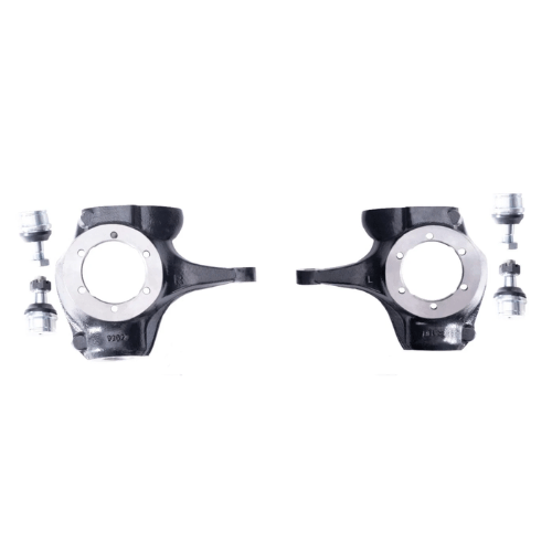 East West Off Road Dana 44 high steer knuckle pair with ball joints for heavy-duty off-road steering and axle applications