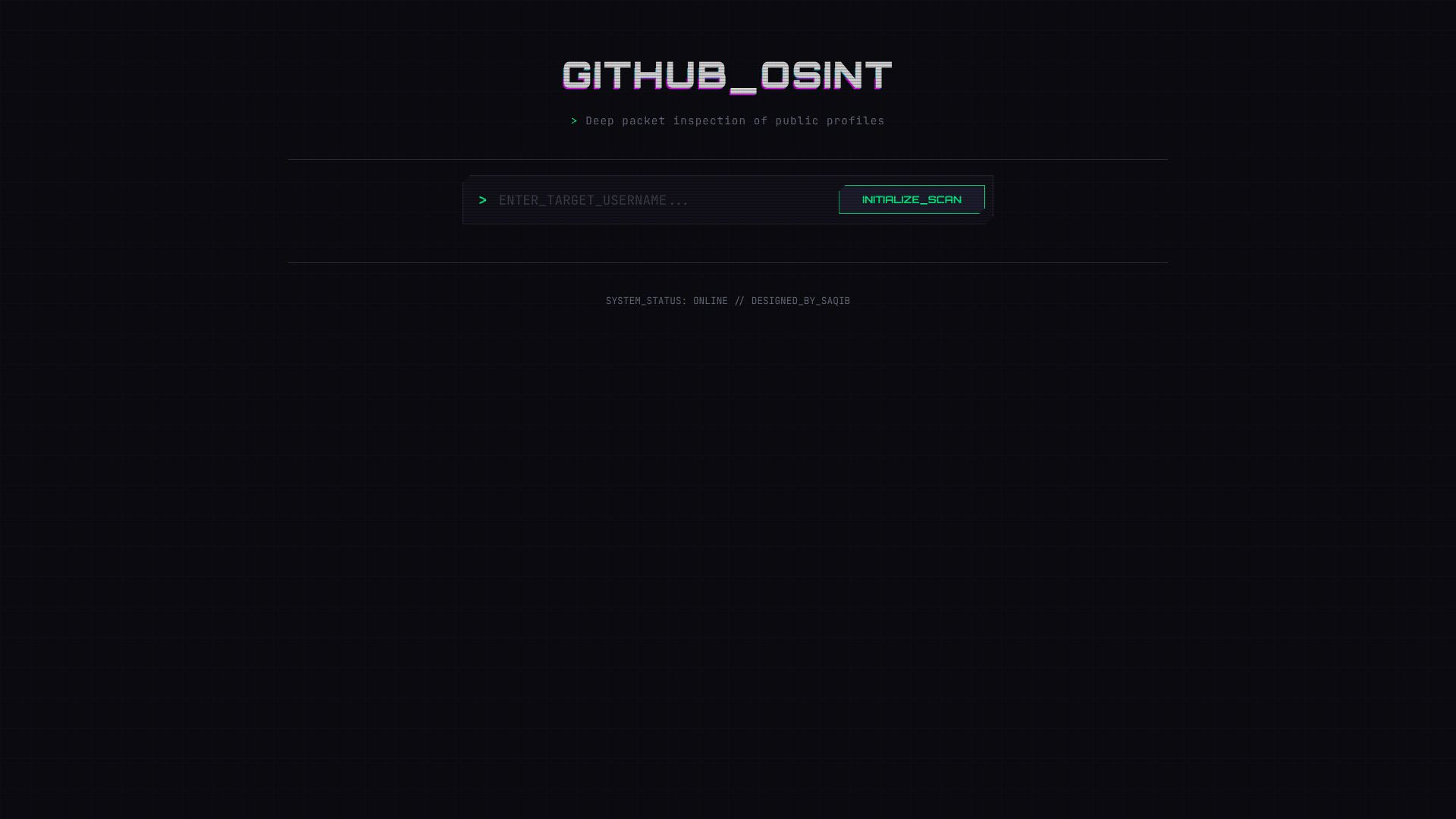 Github OSINT