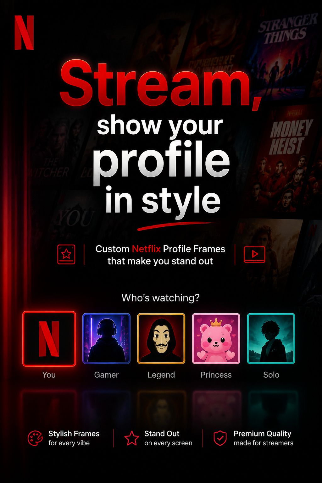 Netflix Style Website Preview 3