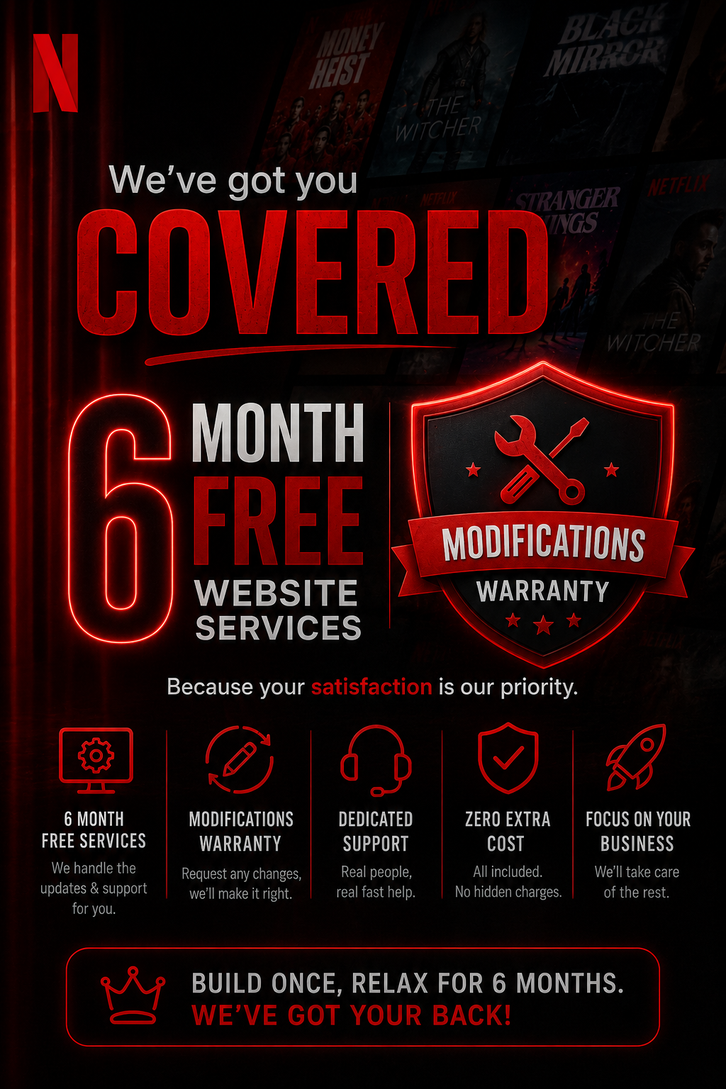 Netflix Style Website Preview 2