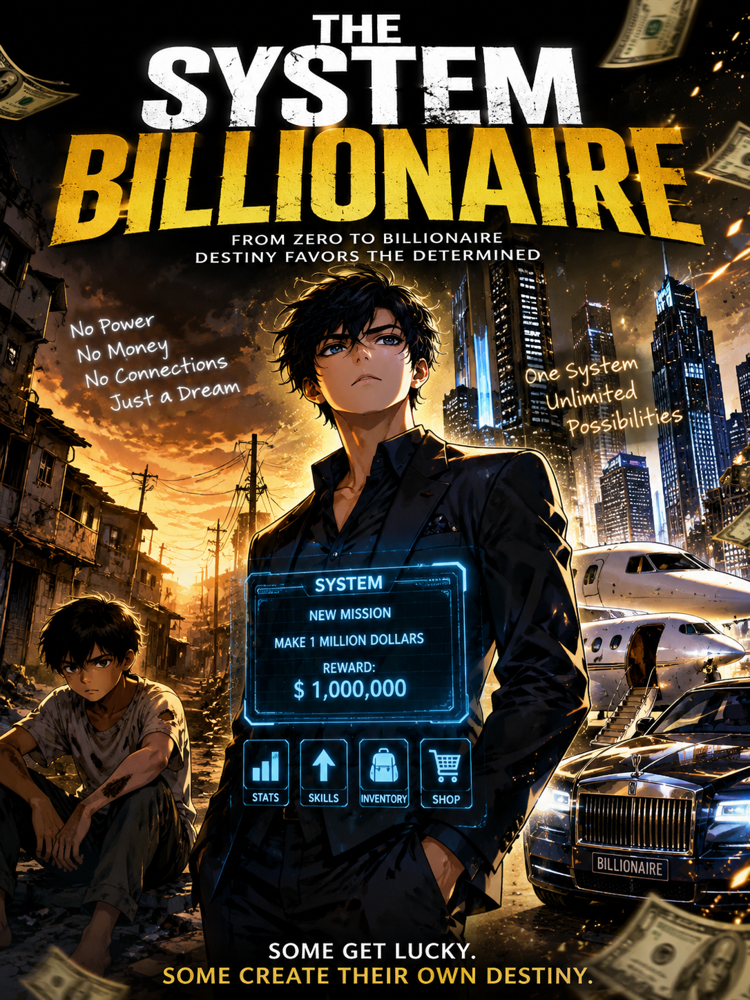 Poor boy become billionaire by system 