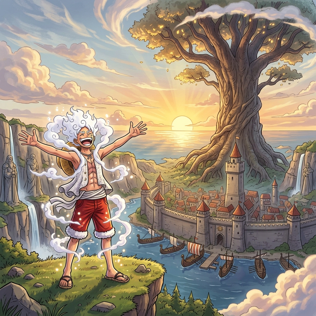 One Piece: The Secrets of Elbaf Arc & Prince Loki Explained — Sun God Nika Lore, Shanks' Connection, and Final Saga Roadmap
