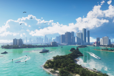 GTA 6 Official Vice City Beach In-Game Screenshot