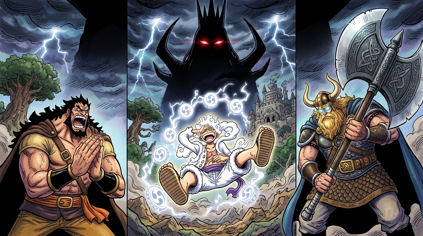One Piece Chapter 1191: Imu Goes Completely Berserk as Luffy, Loki and Hajrudin Join the Fight