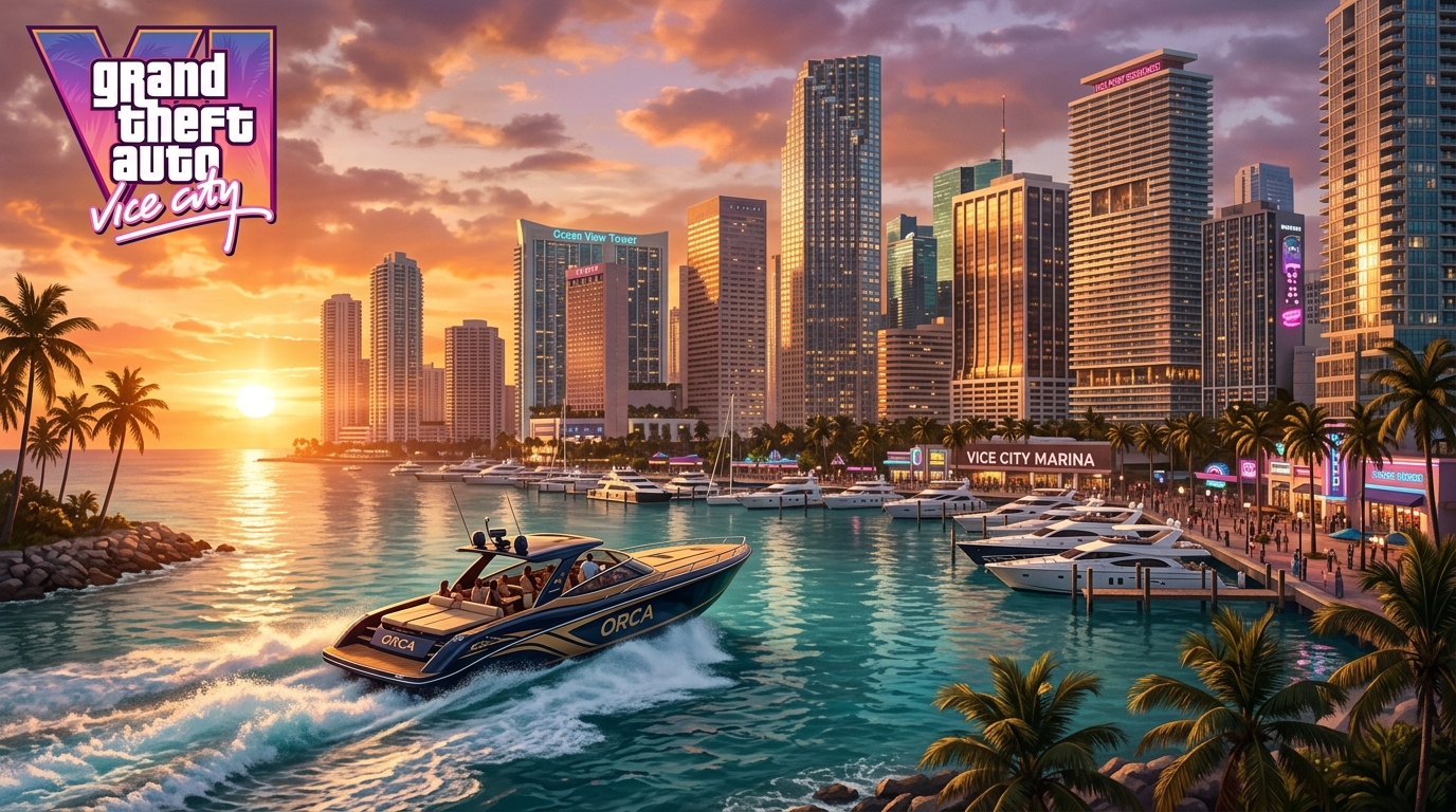 Vice City Waterfront Marina in GTA 6