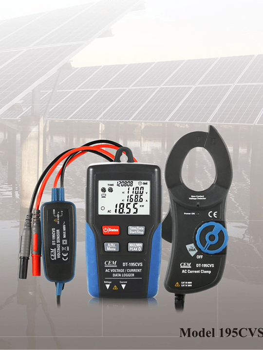 DT-195CVS AC Voltage Power Recorder with Dataloggers - CEM Test ...