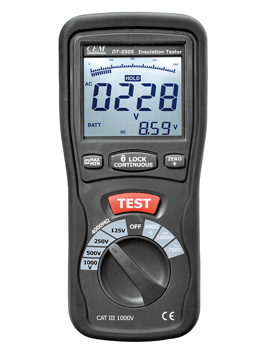 CEM DT-9810 – Micro Tester Di Corrente Di Perdita AC – Alta Risoluzione 100 µA – Nuovo