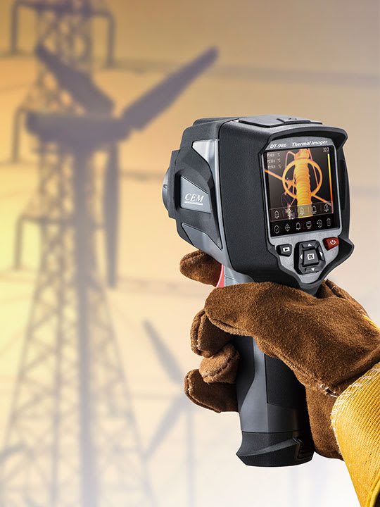DT-983/984/986H/986 Advanced Thermal Imagers - CEM Test Instruments GmbH