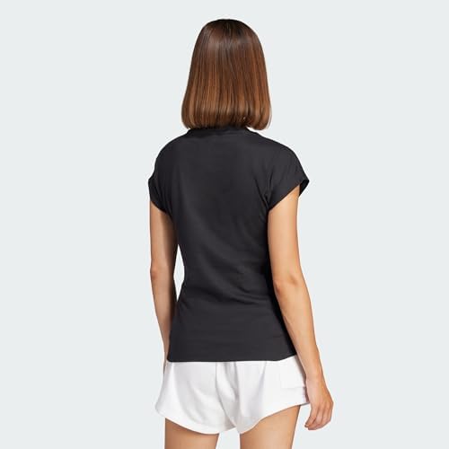 Vue 4 de Essentials Linear Cotton Tshirt