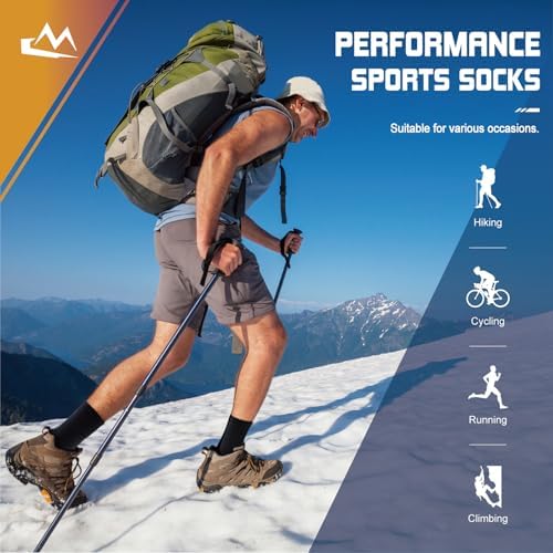 Vue 2 de Chaussettes Randonnee Homme Paires