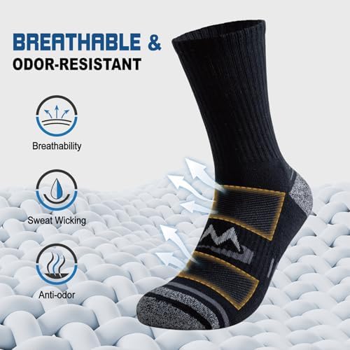 Vue 4 de Chaussettes Randonnee Homme Paires