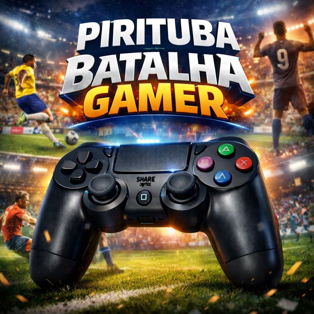 Logo Oficial do Festival Batalha Gamer Urbano Pirituba
