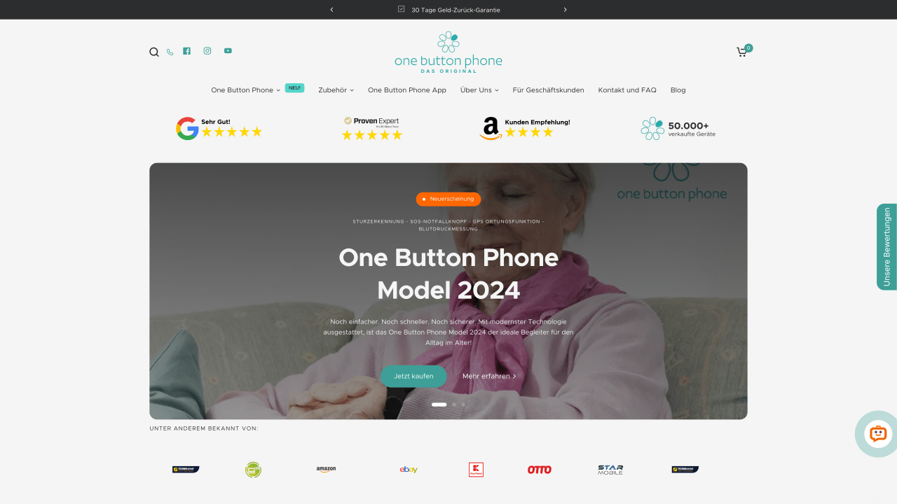 Das Smartphone für Senioren