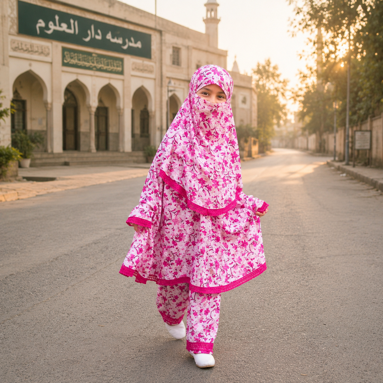 Kids Lilen Khimar Set KCK130