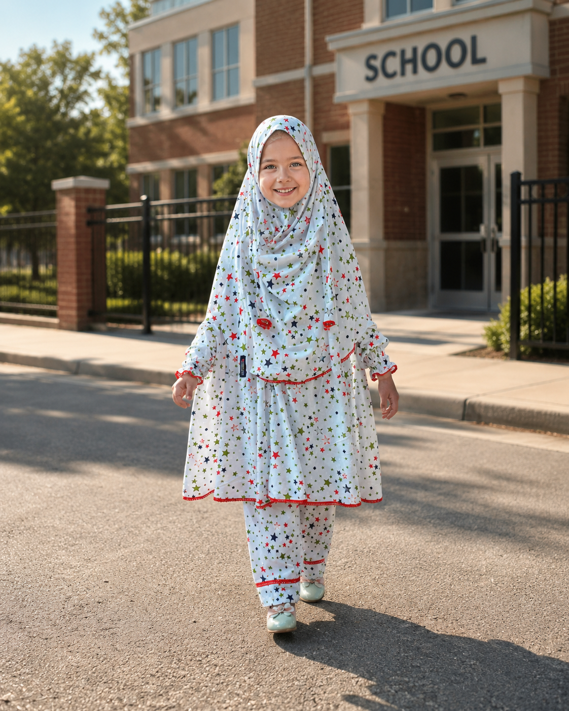 Cotton Master Kids Khimar set