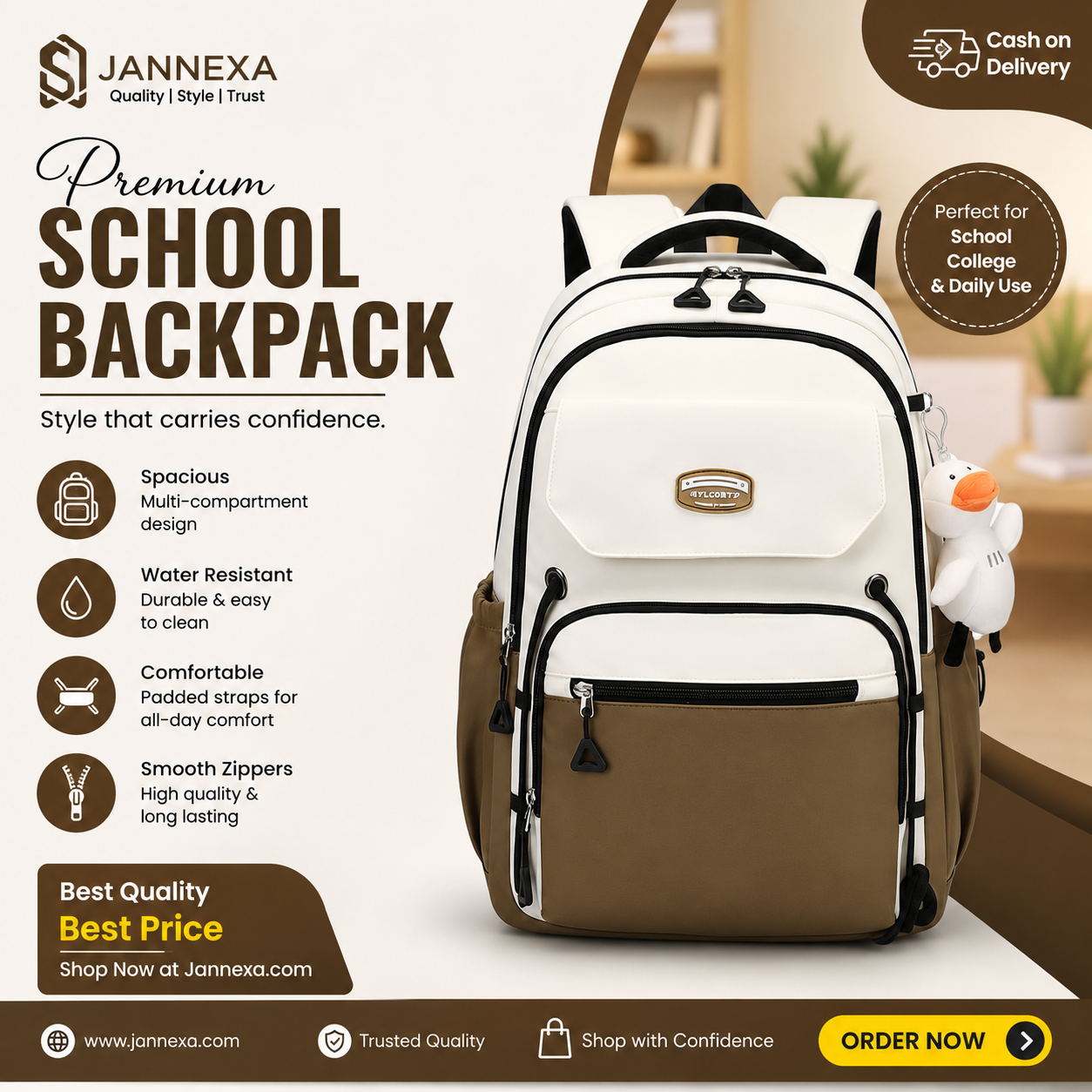 Premium School Bag PSB101 4
