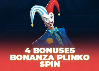 4 BONUSES BONANZA - PLINKO SPIN