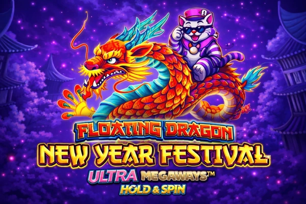 Floating Dragon New Year Festival Ultra Megaways Hold & Spin