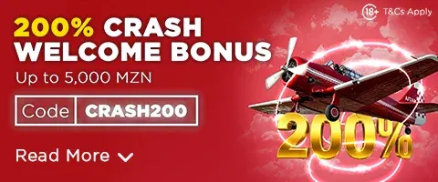 200% Crash Welcome Bonus
