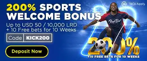 200% Sports Welcome Offer 