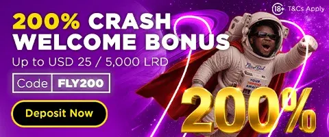 200% Crash Welcome Bonus 