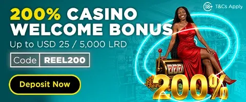 200% Casino Welcome Bonus