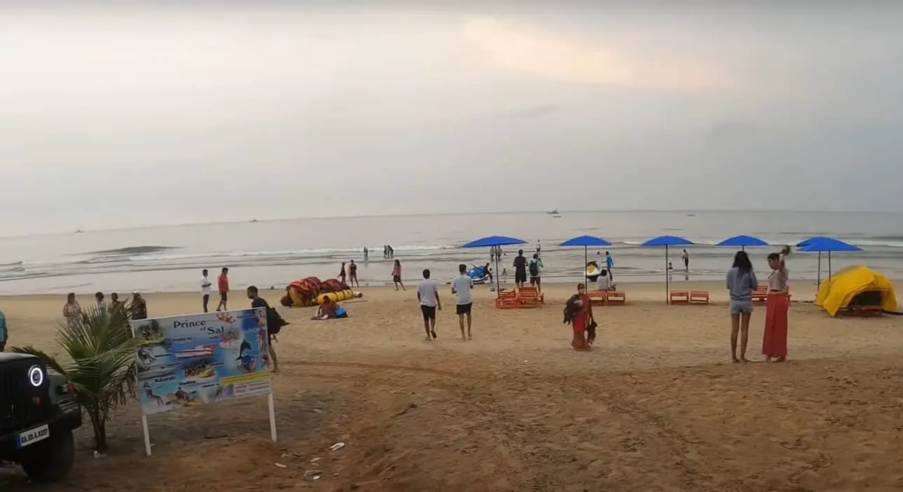 Cavelossim Beach in Goa