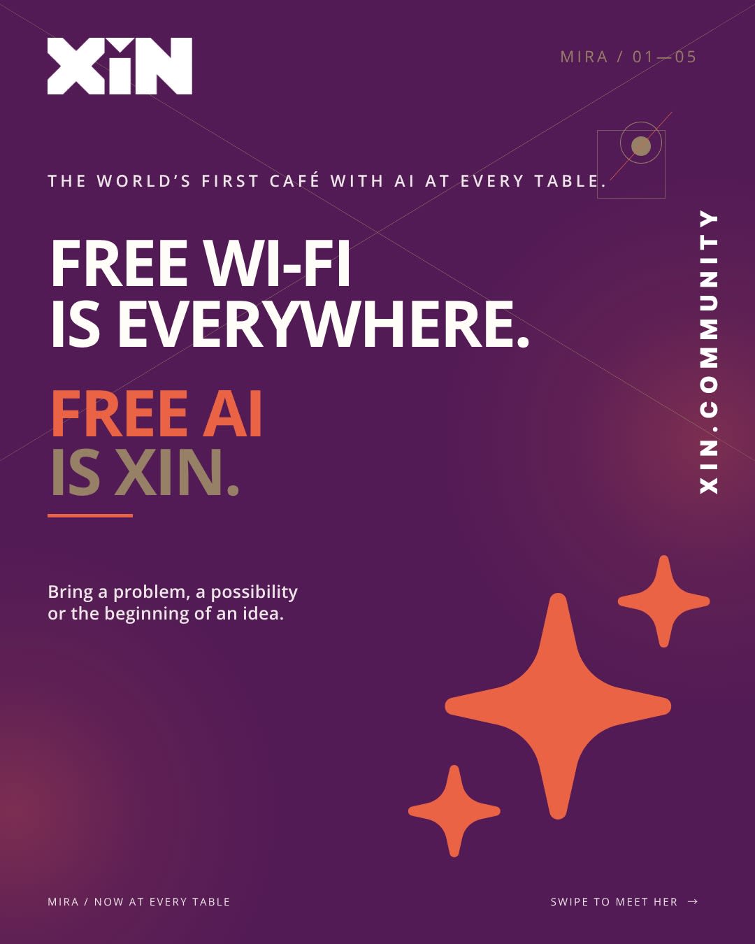 World’s First Restaurant With Free AI | Xin — Xin Journal