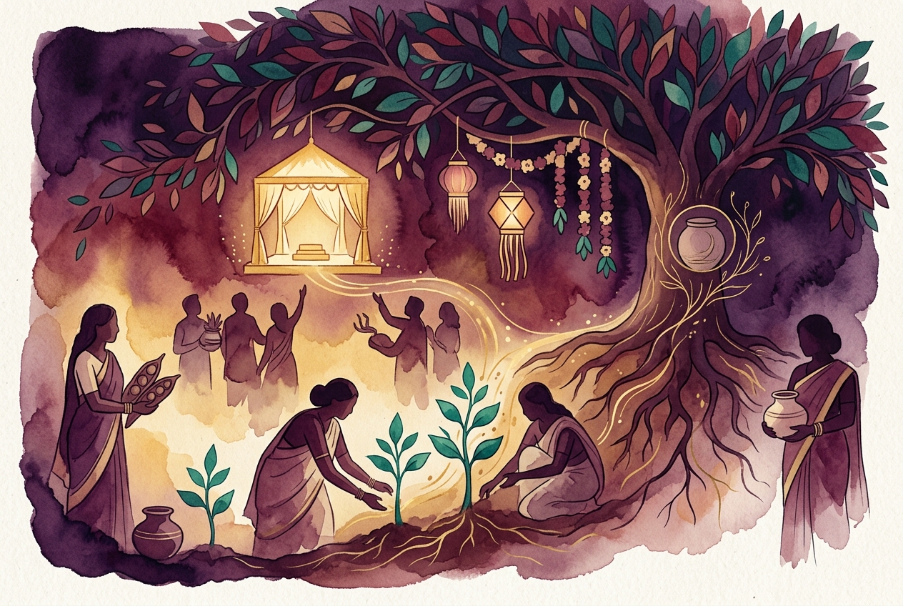 What if every wedding, festival and funeral left the planet better? — an idea from a Xin diner on the Xin Canvas