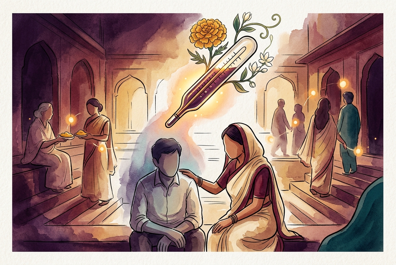 Xin Canvas card — What if loneliness was treated as seriously as fever?