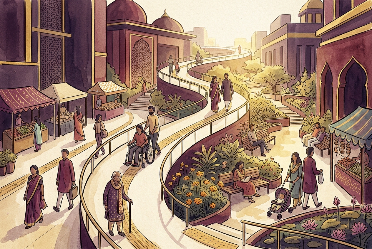 Xin Canvas card — What if every public space worked perfectly for a wheelchair…