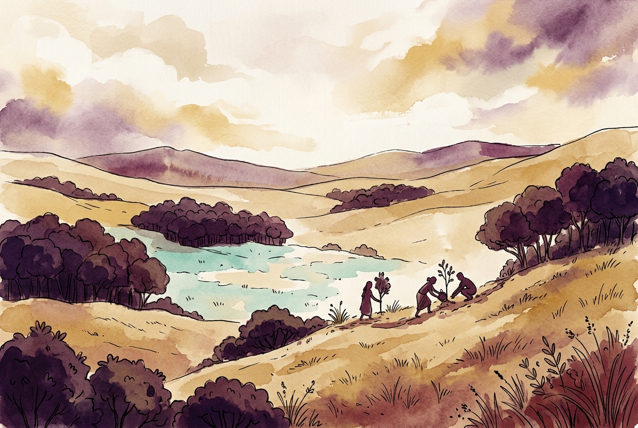 Xin Canvas card — What if the shola forests and grasslands could be regrown, p…