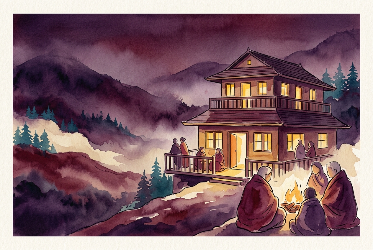 Xin Canvas card — What if Ooty's winter homeless never spent a cold night outs…