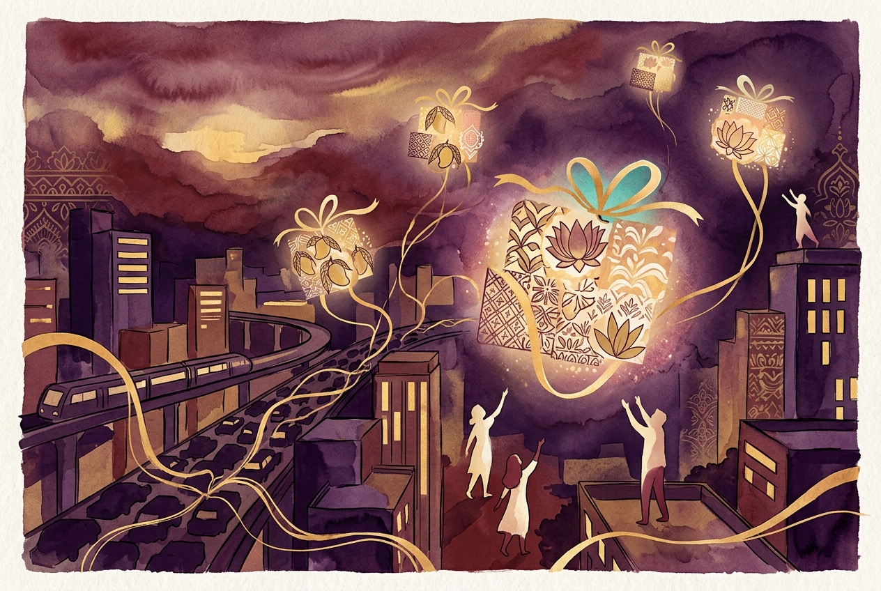 Xin Canvas card — What if your commute time became the city's favourite gift t…