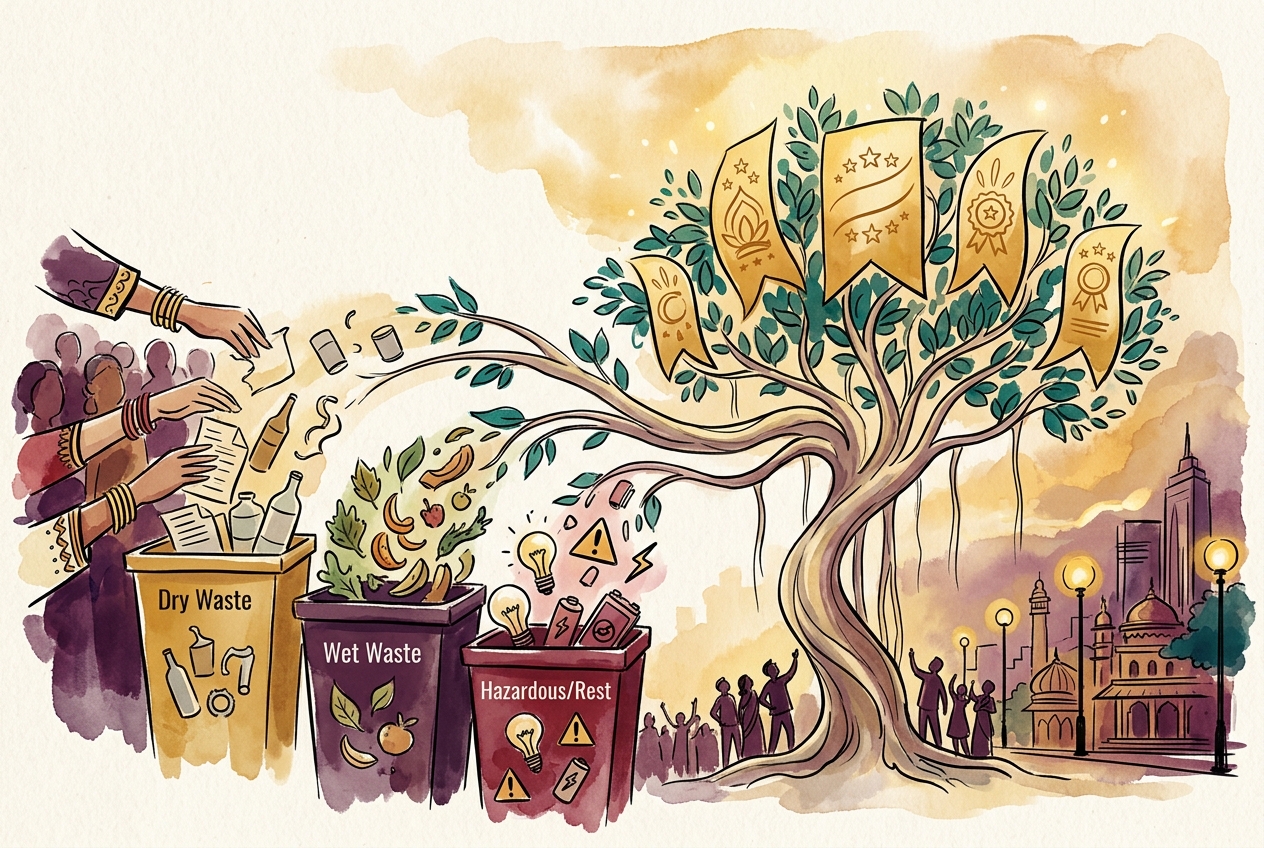 What if garbage segregation became Bangalore's proudest habit? — an idea from a Xin diner on the Xin Canvas
