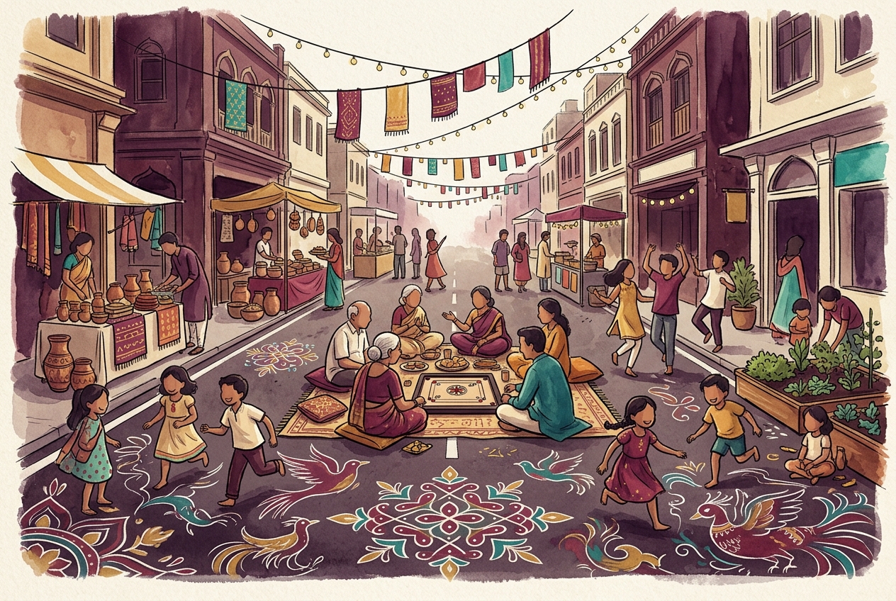 Xin Canvas card — What if your street had no cars for one day — what would you…