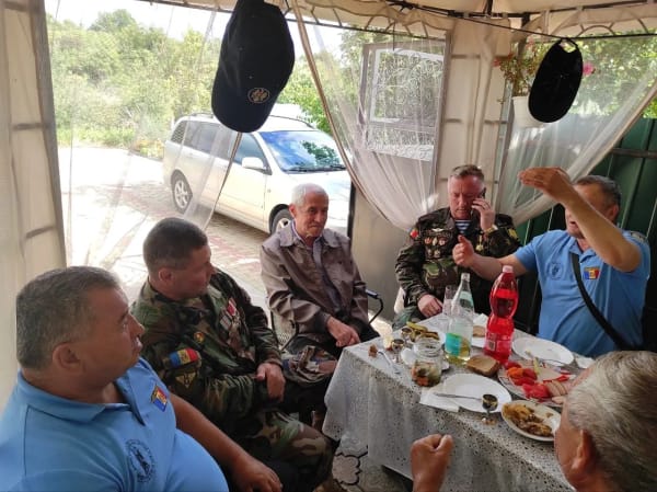 Veteranii Batalionului nr. 6 la 35 de ani de la proclamarea independenței
