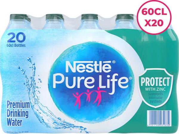 Nestle Zinc Protect Water 60cl