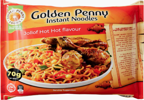 Golden Penny Jollof Hot Hot 70g