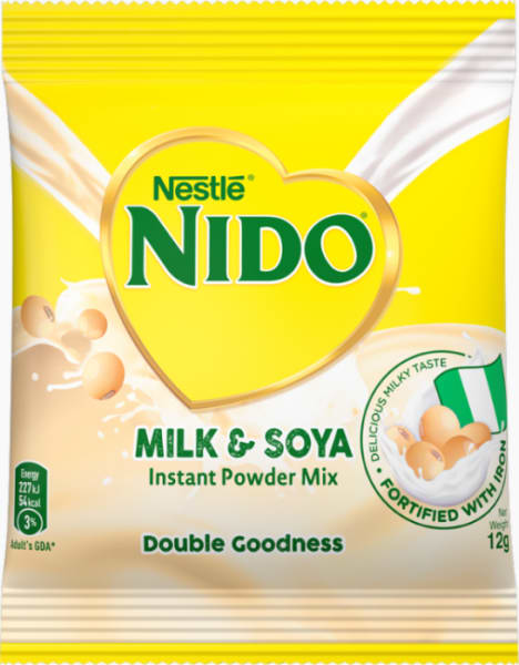 Nido Milk & Soya 100X12g