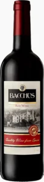 Bacchus Red Wine 6X75cl