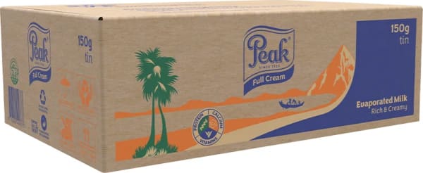 Peak Full Cream Evap 150g X 24