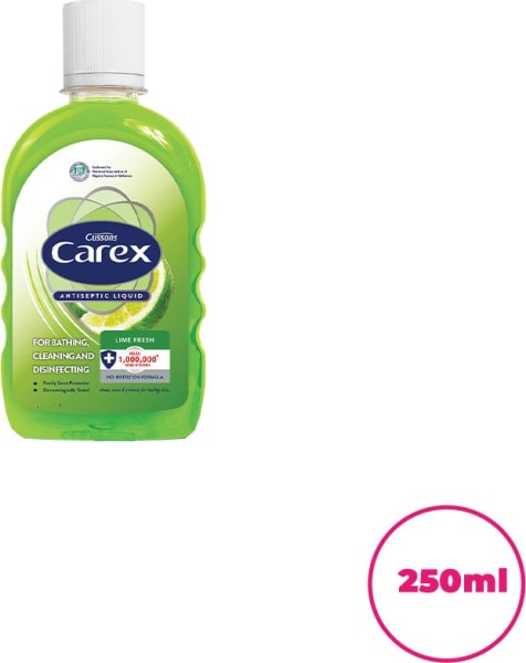 Carex Antiseptic Liquid 250ml Lime