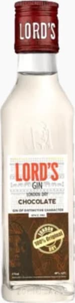 LORD'S DRY GIN-Solo -Chocolate 17.5cl
