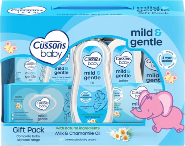 Cussons Baby Gift Pack Medium (Blue)
