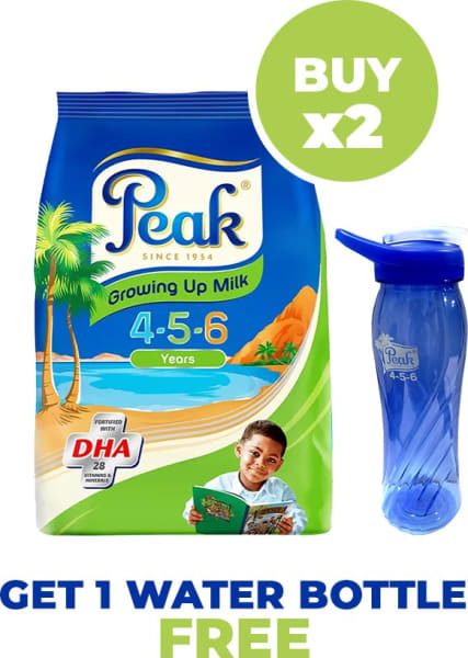 Buy 2 Peak 4-5-6 360g Pouch, Get 1 Water Bottle